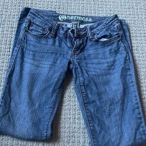 Low rise hermosa jeans
